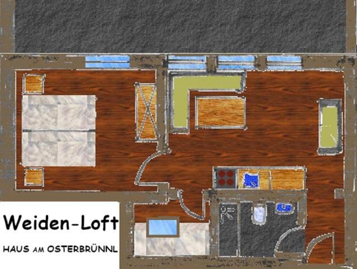 Appartamento Haus Am Osterbruennl Ruhmannsfelden Esterno foto